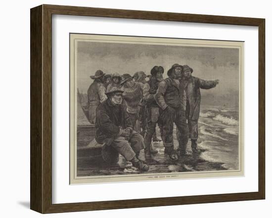 Will She Clear the Point?-null-Framed Giclee Print