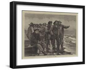 Will She Clear the Point?-null-Framed Giclee Print