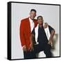 WILL SMITH; ALFONSO RIBEIRO. "THE FRESH PRINCE OF BEL-AIR" [1990], directed by ALFONSO RIBEIRO.-null-Framed Stretched Canvas