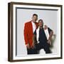 WILL SMITH; ALFONSO RIBEIRO. "THE FRESH PRINCE OF BEL-AIR" [1990], directed by ALFONSO RIBEIRO.-null-Framed Photographic Print