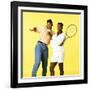 WILL SMITH; ALFONSO RIBEIRO. "THE FRESH PRINCE OF BEL-AIR" [1990], directed by ALFONSO RIBEIRO.-null-Framed Photographic Print