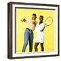 WILL SMITH; ALFONSO RIBEIRO. "THE FRESH PRINCE OF BEL-AIR" [1990], directed by ALFONSO RIBEIRO.-null-Framed Premium Photographic Print