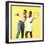 WILL SMITH; ALFONSO RIBEIRO. "THE FRESH PRINCE OF BEL-AIR" [1990], directed by ALFONSO RIBEIRO.-null-Framed Premium Photographic Print