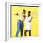 WILL SMITH; ALFONSO RIBEIRO. "THE FRESH PRINCE OF BEL-AIR" [1990], directed by ALFONSO RIBEIRO.-null-Framed Premium Photographic Print