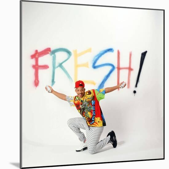 WILL SMITH. "THE FRESH PRINCE OF BEL-AIR" [1990], directed by ALFONSO RIBEIRO.-null-Mounted Photographic Print