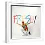 WILL SMITH. "THE FRESH PRINCE OF BEL-AIR" [1990], directed by ALFONSO RIBEIRO.-null-Framed Photographic Print