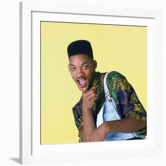 WILL SMITH. "THE FRESH PRINCE OF BEL-AIR" [1990], directed by ALFONSO RIBEIRO.-null-Framed Photographic Print