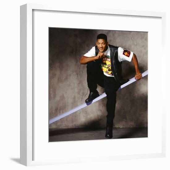 WILL SMITH. "THE FRESH PRINCE OF BEL-AIR" [1990], directed by ALFONSO RIBEIRO.-null-Framed Photographic Print