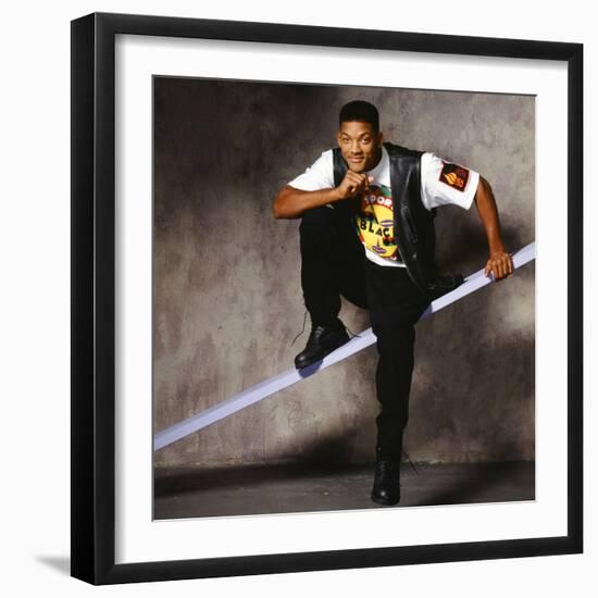 WILL SMITH. "THE FRESH PRINCE OF BEL-AIR" [1990], directed by ALFONSO RIBEIRO.-null-Framed Photographic Print