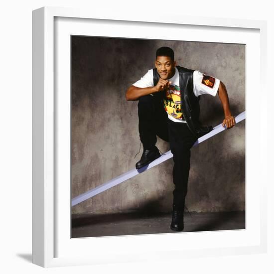 WILL SMITH. "THE FRESH PRINCE OF BEL-AIR" [1990], directed by ALFONSO RIBEIRO.-null-Framed Photographic Print