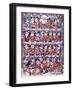 Will the Real Santa 2-Bill Bell-Framed Giclee Print