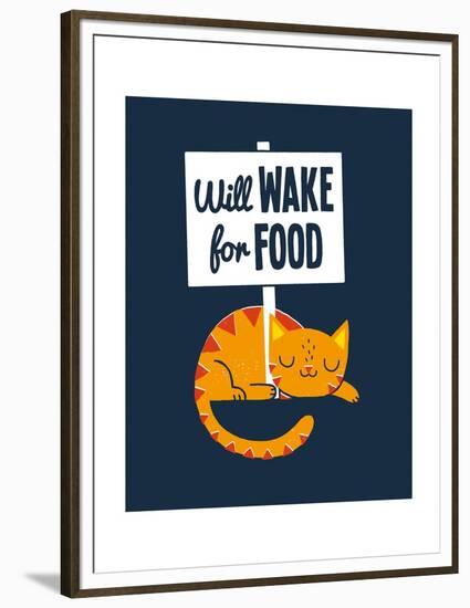 Will Wake for Food-Michael Buxton-Framed Premium Giclee Print