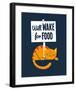 Will Wake for Food-Michael Buxton-Framed Art Print