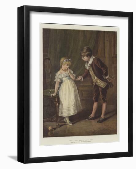 Will You Dance with Me?-null-Framed Giclee Print