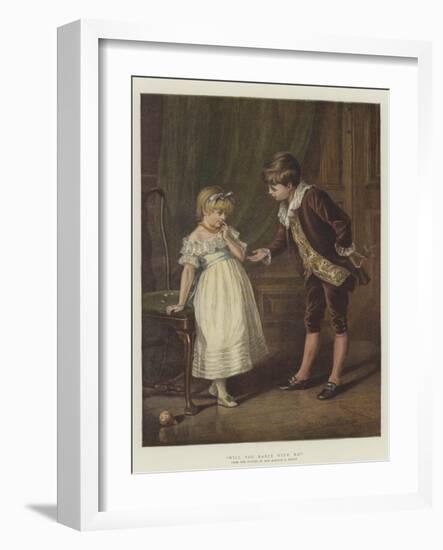 Will You Dance with Me?-null-Framed Giclee Print