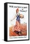 Will You Have a Part in Victory?-James Montgomery Flagg-Framed Stretched Canvas