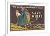 Will you help the women of France? Save wheat, 1918-Edward Penfield-Framed Giclee Print