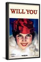 Will You-null-Framed Poster