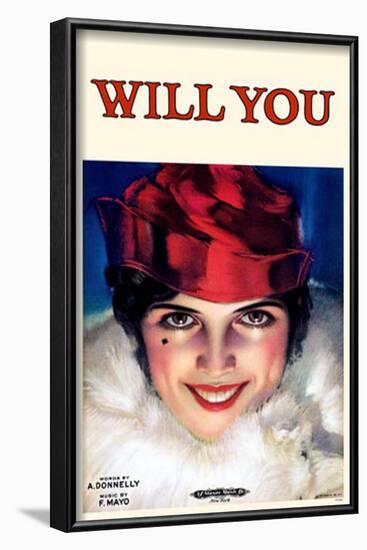 Will You-null-Framed Poster