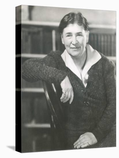 Willa Cather at the Time She Wrote Lucy Gayheart, Photo by Nicholas Muray, ca 1935-null-Stretched Canvas