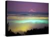 Willamette River Valley in a Fog Cover, Portland, Oregon, USA-Janis Miglavs-Stretched Canvas