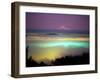 Willamette River Valley in a Fog Cover, Portland, Oregon, USA-Janis Miglavs-Framed Photographic Print