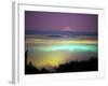 Willamette River Valley in a Fog Cover, Portland, Oregon, USA-Janis Miglavs-Framed Photographic Print