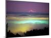 Willamette River Valley in a Fog Cover, Portland, Oregon, USA-Janis Miglavs-Mounted Premium Photographic Print