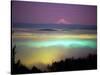 Willamette River Valley in a Fog Cover, Portland, Oregon, USA-Janis Miglavs-Stretched Canvas