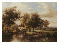 Banks of Wiltshire-Willard-Stretched Canvas