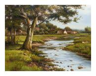 Banks of Wiltshire-Willard-Stretched Canvas