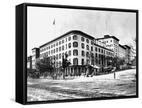 Willard Hotel, Washington, D.C.-null-Framed Stretched Canvas