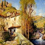 Old Mill at Pelago, Italy, 1913-Willard Leroy Metcalf-Giclee Print