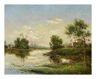 Riviere et Village-Willard-Art Print