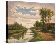 Riviere et Village-Willard-Art Print