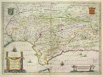 New Map of the Americas-Willem Janszoon Blaeu-Art Print