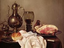 Still Life with Oysters and Nuts, 1637 (Oil on Panel)-Willem Claesz. Heda-Giclee Print