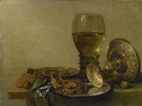 Breakfast with a Lobster, Dutch Painting of 17th Century-Willem Claesz Heda-Stretched Canvas