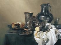 Still life composed of oysters, lemon, glass and gold tableware, 1632 (painting)-Willem Claesz Heda-Giclee Print