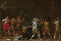 Soldiers Fighting over Booty in a Barn, C.1623-Willem Cornelisz Duyster-Giclee Print