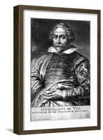 Willem de Vos-Antony van Dijk-Framed Art Print