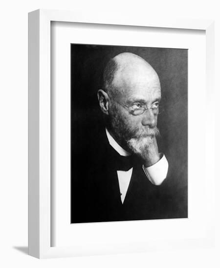 Willem Einthoven, Dutch Physiologist-Science Source-Framed Giclee Print