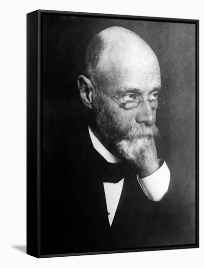 Willem Einthoven, Dutch Physiologist-Science Source-Framed Stretched Canvas