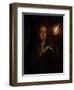 Willem III, Prince of Orange, King of England and Stadtholder-Godfried Schalcken-Framed Art Print