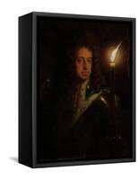 Willem III, Prince of Orange, King of England and Stadtholder-Godfried Schalcken-Framed Stretched Canvas