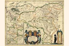 Map of Andalusia, Spain, 1634-Willem Blaeu-Giclee Print