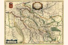 New Map of the Americas-Willem Janszoon Blaeu-Art Print