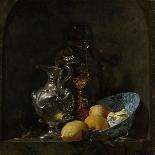 Still Life with Silver Jug, C. 1655-1656-Willem Kalf-Framed Giclee Print