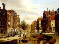 A Dutch Town with a Church-Willem Koekkoek-Giclee Print