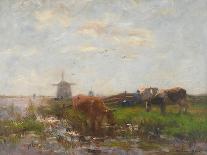 Milking Time-Willem Maris-Stretched Canvas
